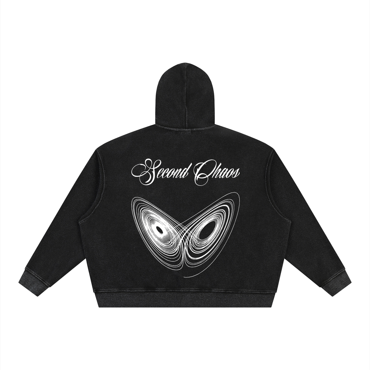 Abracadabra Waffle Zip Hoodie
