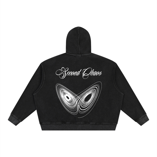 Abracadabra Waffle Zip Hoodie