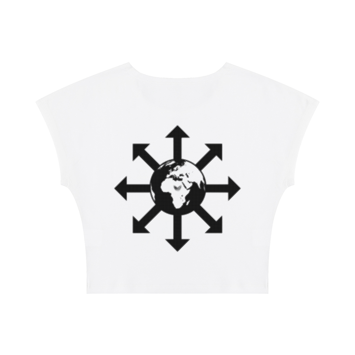 Out of Order Crop Tee